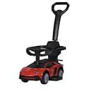 Каталка-толокар Bambi Lamborghini з музикою та світлом червоний