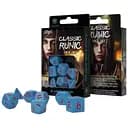 Набір кубиків Classic Runic Blue & red Dice Set , 7 шт. (SCLR2D)