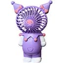 Детский портативный USB-вентилятор Куроми сиреневый (6829)