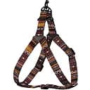 Шлея для собак BronzeDog Urban Этнический оранж M 45-56 см