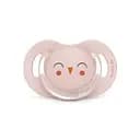 Пустышка физиологическая Suavinex Bonhomia, 6-18 мес., розовая (307811)