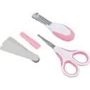 Набір для догляду за дитиною  Nuvita Безпечні ножиці з аксесуарами рожевий NV1138COOLPINK