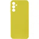 Чохол TPU Getman Liquid Silk Full Camera для Samsung Galaxy A05s Жовтий / Flash