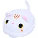 Рюкзак FG231104050P, від 3 років, 20×20×10 см плюш, блискавка, 150 г, у формі кота, білий