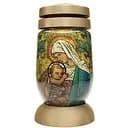 Лампадка стеклянная Bol Божья мать с младенцем (926982)