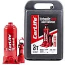 Домкрат гидравлический бутылочный CarLife 3 т 180-340 мм в кейсе (BJ403P)