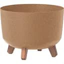 Горщик для квітів Prosperplast Gracia Eco Wood 5.1 л бежевий (87390-4665)