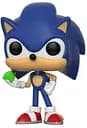 Фігурка Funko Pop Фанко Поп Їжачок Сонік зі смарагдом Sonic The Hedgehog Sonic with Emerald 10 см SH 284