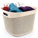 Кошик Ucsan Drop квадратний 36 л кремовий (169008)