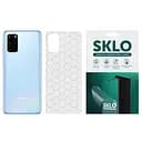 Захисна плівка SKLO Back (тил) Transp. для Samsung Galaxy S20 FE Прозорий / Соты