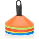 Набір фішок для тренувань Gymtek 18смx5см / 50шт різнокольорові