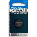 Первичный элемент питания Vegas Optimal CR1620 lithium 1 шт. (VСR-1620BL1-OP)