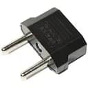 Перехідник мережевий Atcom чорний для розеток UK / US (14345)