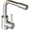 Смеситель кухонный Platinum Germece 8530 поворотный однорычажный из нержавеющей стали сатин (SP000014197)