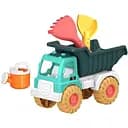 Песочный набор для детей 733-373B самосвал с откидным кузовом, формочки 6 предметов