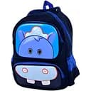 Рюкзак FG240502007A зручний та універсальний з основним відділенням на блискавці, двома зовнішніми кишенями синій