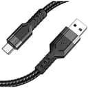 Кабель Hoco U110 Type-C charging data cable Чорний