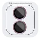 Захисне скло Epik Metal Classic на камеру у упак. для Apple iPhone 16, 6.1/16 Plus 6.7 Рожевий/Pink