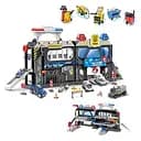 Детская игрушка паркинг "City Actione" SK-739JB 2 машинки в комплекте, свет, звук