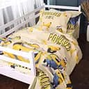 Комплект постельного белья Mirson бязь Kids Time Minions and bananas 2x160x220 см (2200011493305)
