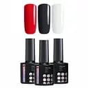 Набор гель-лаков Reglance для ногтей Триада (красный/черный/белый) 7.5 мл