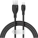 Кабель Baseus Pudding Series Fast Charging Cable USB to iP 2.4A 1.2 м Cluster Чорний