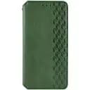 Шкіряний чохол-книжка Getman Cubic PU для Realme 11 4G Зелений