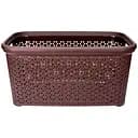 Кошик Diomedea без кришки з рамкою коричневий 595 x 405 x 280 мм 50 л (К2-534)