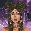 Алмазная мозаика Ideyka Космический взгляд ©lien_illustration AMO7496 40х40 см