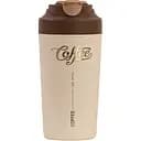 Термочашка Coffee 480 мл з керамічною колбою, коричневий Yiwu HP-14-14BR