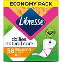 Гигиенические прокладки Libresse Natural Care Normal ежедневные 58 шт. (9884)