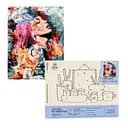 Набір для розпису по номерах "Рожева квітка" 40*50 см