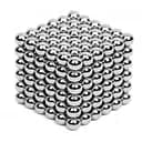 Магнітна розвивальна іграшка кульки на магніті NeoCube срібло 5 мм