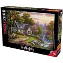 Пазл Anatolian Котедж біля водоспаду у Стонібруку США 2000 ел. (3940)