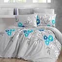 Стеганое покрывало-пододеяльник LightHouse 4 сезона Flower бязь голд 200х220 см (3555_2.0LH_п)