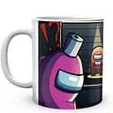 Кружка GeekLand Амонг Ас Among Us Один из нас Допрос AU.02.564 330 мл белая