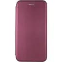 Кожаный чехол-книжка Epik Classy для Oppo A98 Бордовый