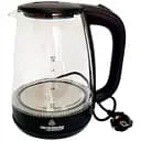 Электрочайник Стеклянный Crownberg CB-9410 с подсветкой 1.8 л Черный