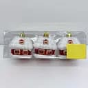 Набір ялинкових прикрас, 3 шт., 6 см