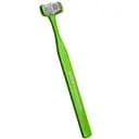 Зубная щетка трехсторонняя Paro Swiss superbrush салатовая