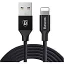 Кабель Baseus Yiven USB to Lightning 0.25m Black (CALYW-PD01)