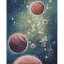 Алмазна мозаїка Ideyka Рух планет ©Світлана Теренчук AMO7640 40х50 см