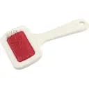 Пуходерка-сликер Пухнастики, с напылением, 6,5х14 см, белая