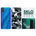 Захисна плівка SKLO Back (тил) Camo для ZTE Blade A7 (2020) Блакитний / Army Blue