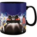 Чашка хамелеон AbyStyle Back to the Future Time Machine 460 мл