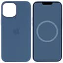 Чохол Epik Silicone case AAA with Magsafe and Animation для Apple iPhone 15, 6.1 Синій/Winter blue