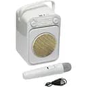 Портативна караоке колонка ZQS-1458 акумуляторна музична колонка Білий 30 Вт