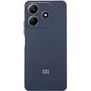 Чохол Lakshmi Silicone Cover Full Camera (AA) with logo для Xiaomi Redmi Note 14 5G Синій / Midnight blue