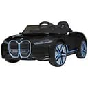 Электромобиль детский JE1009EBLR-2 4WD 4×4 с пультом управления 4 мотора EVA-колеса экокожа фары музыка черный