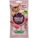 Лакомство для кошек Delickcious крем тунец с алоэ 4 шт. х 15 г